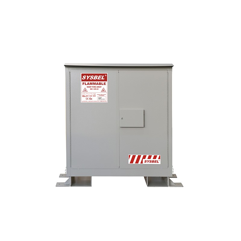 Utomhus själv-stängande säkerhetsskåp med eld-aktiverade dörrar – 30 gallon (WA510023Z)