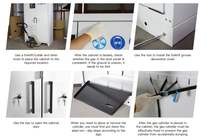 EN Fire-Resistant three Gas Cylinder Storage Cabinet – 90-Minute Protection SE790103 EN Fire-Resistant three Gas Cylinder Storage Cabinet – 90-Minute Protection SE790103